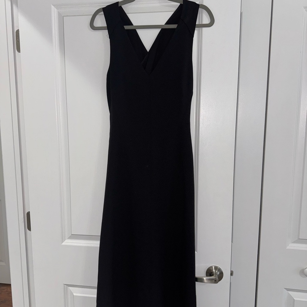 Elegant Black Club Monaco Sleeveless Dress